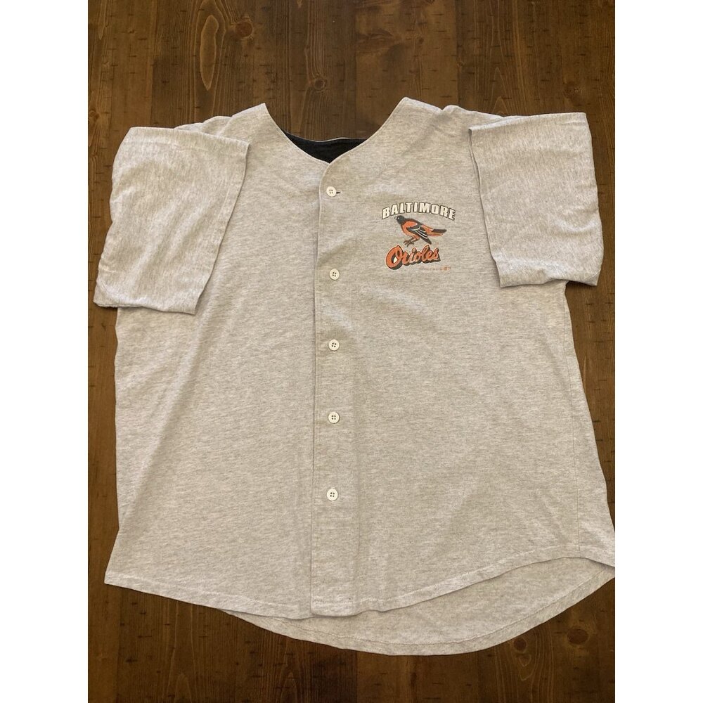 Baltimore Orioles Vintage 1991 Baseball Jersey Gray Jostens Men’s Sz XL MLB